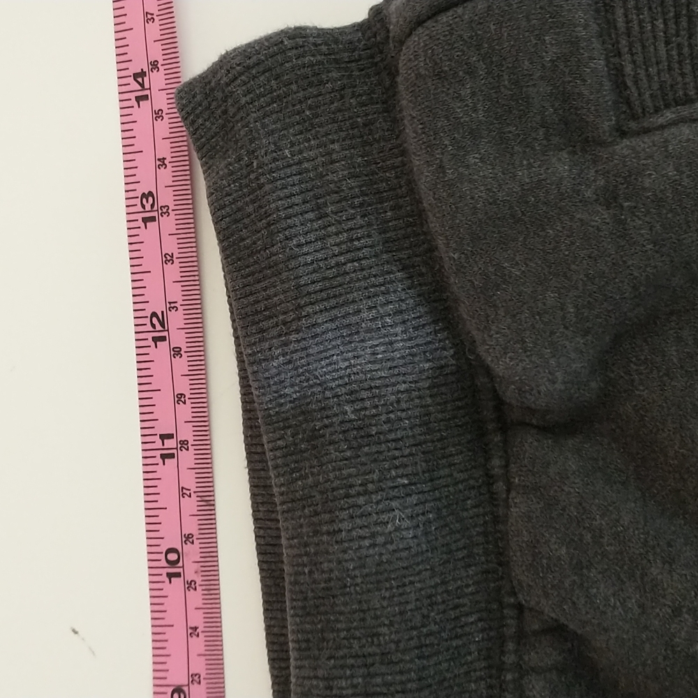 Puma , Gray Athletic jogger sweatpants, pullon elastic waist side pockets, sz M - Picture 8 of 10